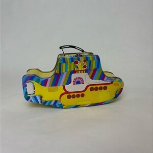 Beatles yellow submarine tin lunch pail